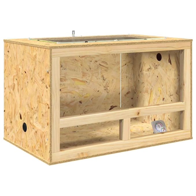 vidaXL Terrarium Bruin 80 x 50 x 50 cm OSB