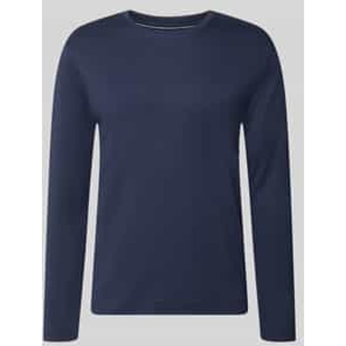 Longsleeve met ronde halsuitsnijding