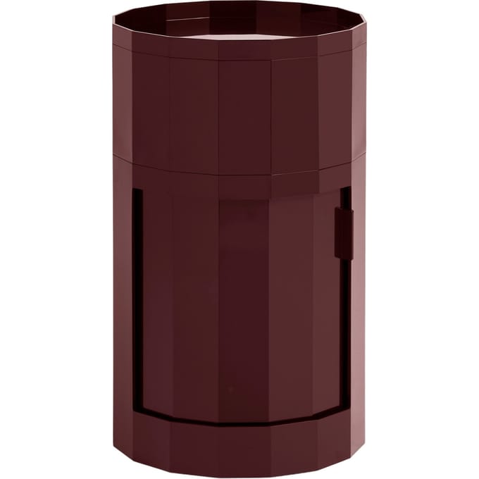 HAY Facet Cabinet - high - HAYFacetBurgundy