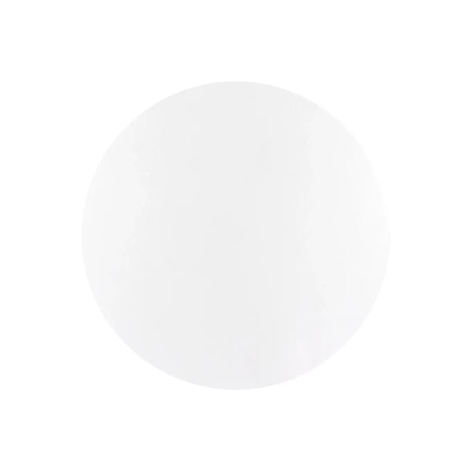 Meyco Baby Uni hoeslaken boxmatras - white - rond 90/95cm