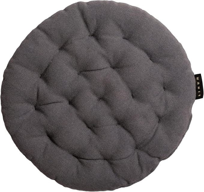 Ronde Zitkussen Ø 37 cm - 100% Katoen - Machinewasbaar - Dik en Stevig