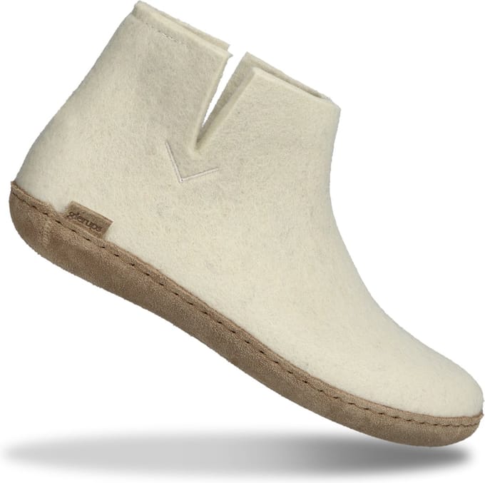 Glerups G-03 White Unisex Sloffen - Wit - 43