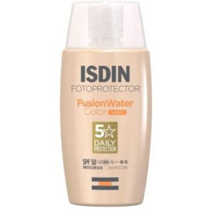Photoprotection - ISDIN - Fusion Water Color Light - SPF50 - 50 ml - Texture ultra-légère
