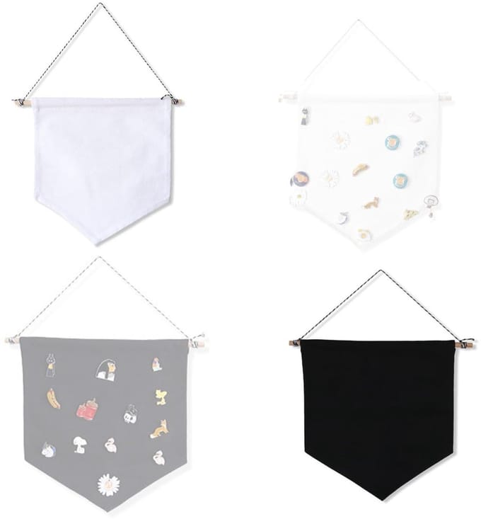 Dailygoods- Display Banner 2 stuks - Duurzaam Polyester Katoen