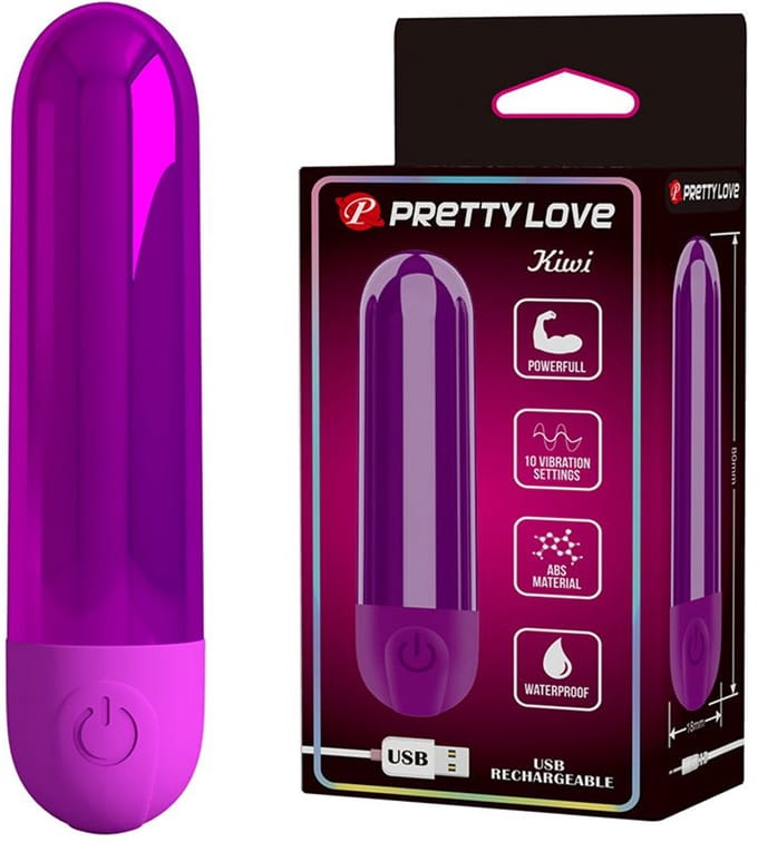 Pretty Love - Kiwi - Bullet Vibrator - Paars