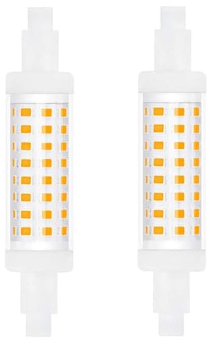 6.5W R7s LED Gloeilamp Koud Wit 6000K 78mm - 2er-Pack