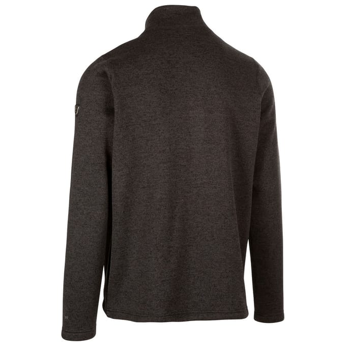 Trespass Heren Rundel Marl Fleece Jas (Donkergrijs)
