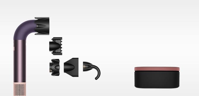 Dyson Sèche-cheveux Supersonic r™ - cheveux raides à ondulés (Jaspe Fleur de Prunier)