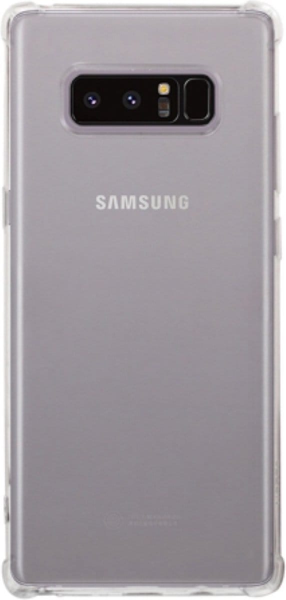 Anti Shock silicone back cover Geschikt voor Samsung Galaxy Note 8/Transparant hoesje