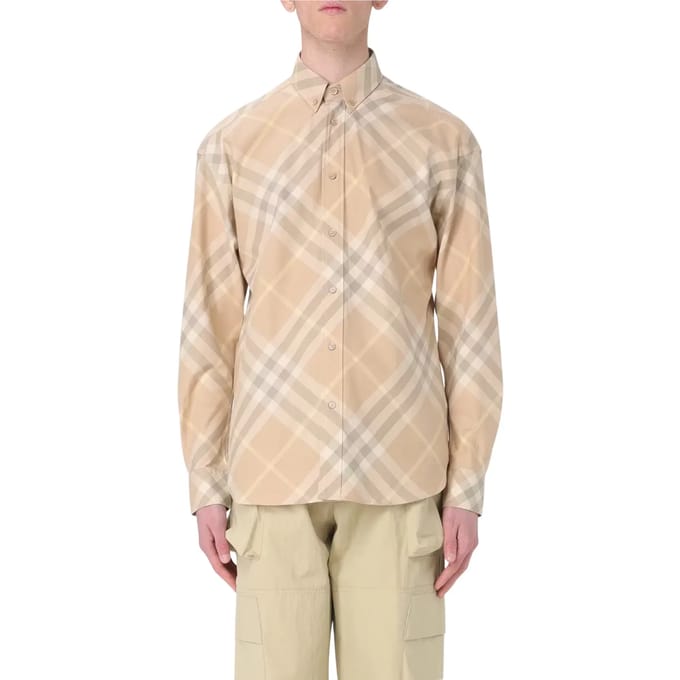Geruite katoenen blouse Burberry