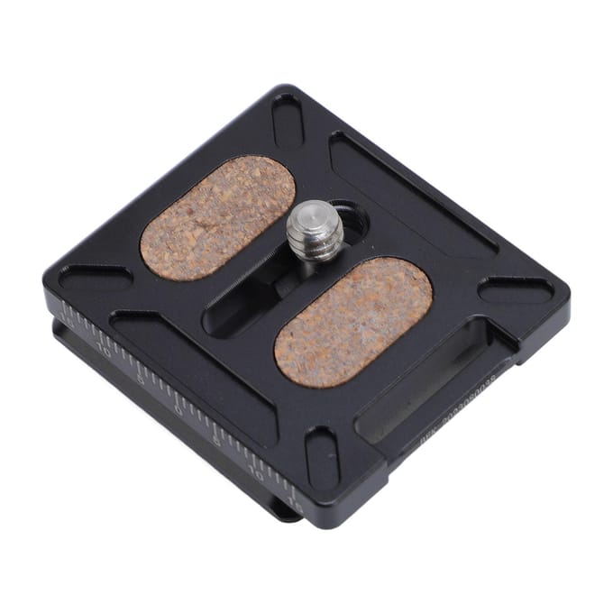 30MM Snelontgrendelingsplaat voor Arca Type Aluminiumlegering Universele QR-plaat met 1/4 Inch Schroef voor gray