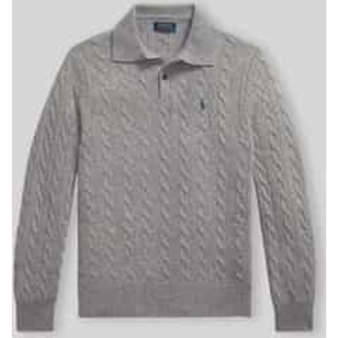 Regular fit pullover van mix van wol en kasjmier