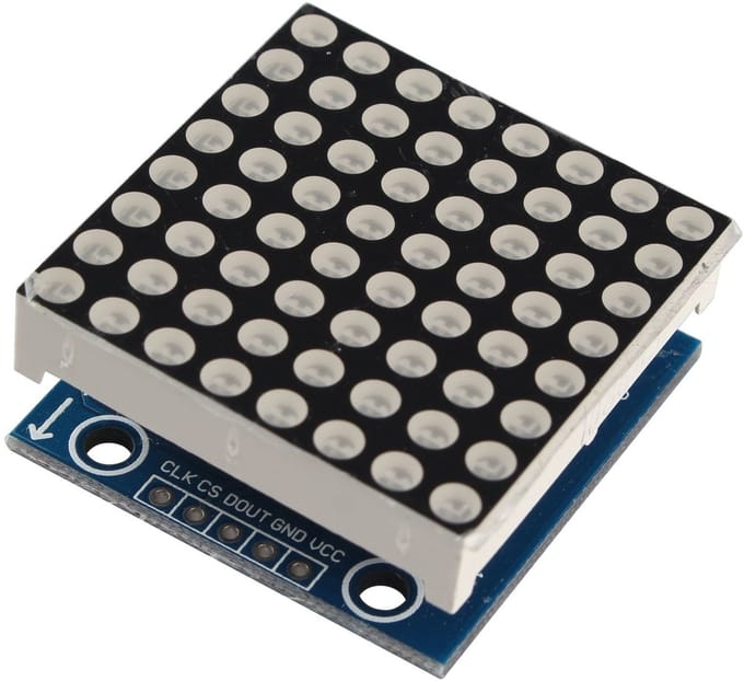 Dailygoods - Dailygoody - Seamless Cascadable 7219 PIC 8x8 Dot Matrix Display LED Module voor Arduino - 5.5V