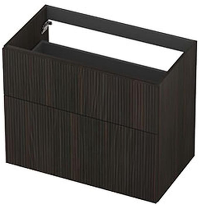INK - Onderkast 2L A-sym Fin. Gefr. Tbv Greep - 800x450x650 Mm - Matt Intens Black