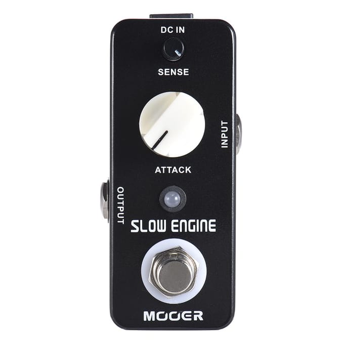 MOOER SLOW ENGINE Slow Motion Gitaareffectpedaal True Bypass Volledig metalen omhulsel zwart