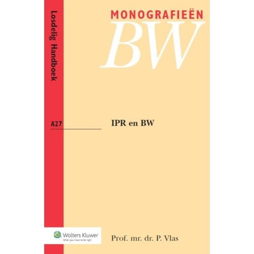 Ipr En Bw - Monografieen Bw - P. Vlas