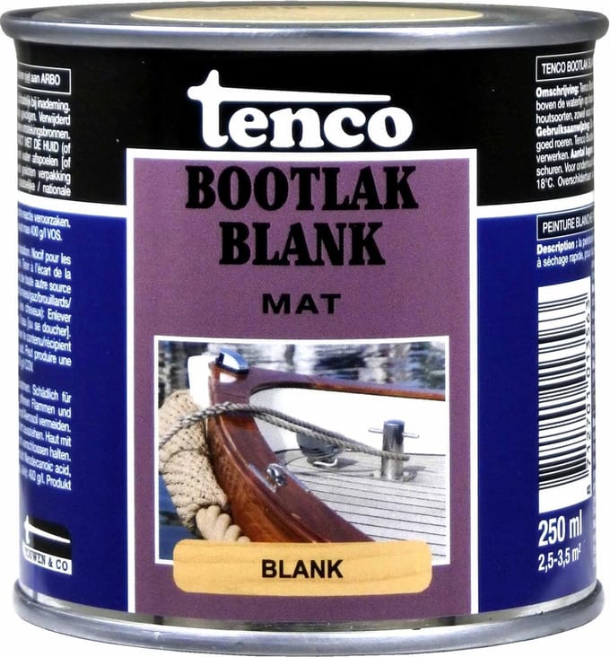 Tenco Bootlak Mat 250ml