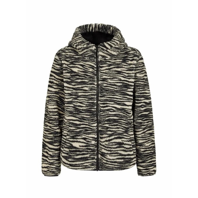 Protest Prthostar Jr – Fleece vest Meisjes – Ritssluiting – Tijgerprint