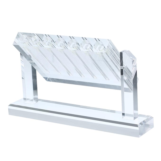 7 Buizen Automobiel Oliekwaliteit Comparator Transmissieolie Viscositeitstester Comparator Transparant 7 Tubes transparant