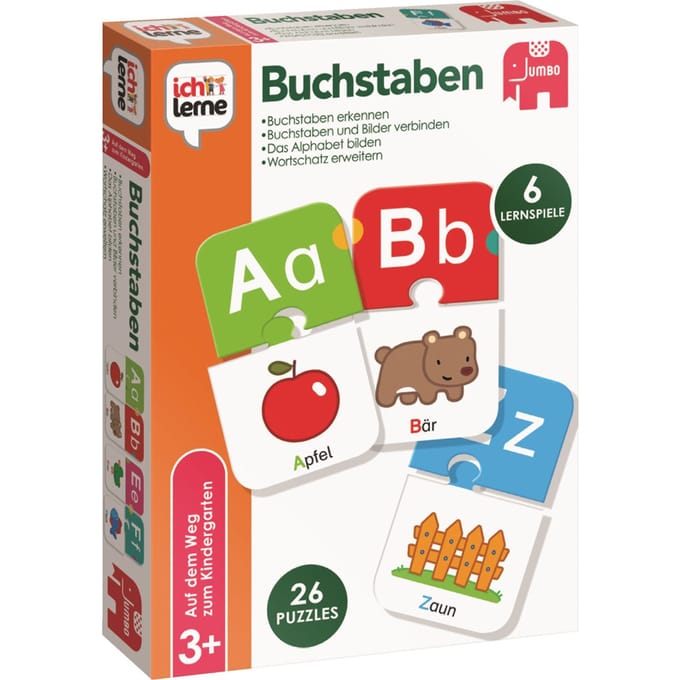 Ik leer Buchstaben Peuterspeelzaal Jongen/meisje