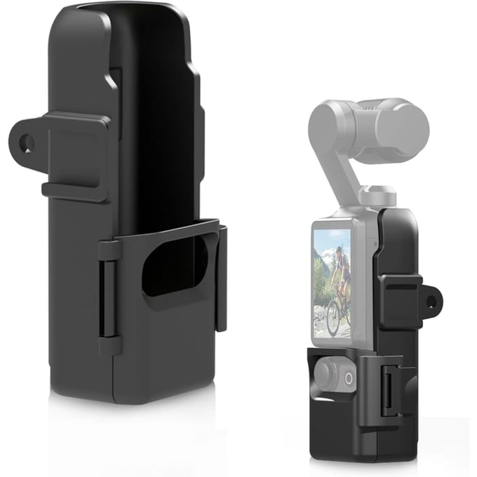 PULUZ PU898B Uitbreidingsadapter Camera Uitbreidingsbeugel Bevestiging met Cold Shoe Bevestiging Actiecamera Bevestiging zwart