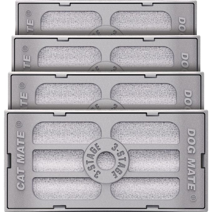 Cat Mate 386 - Filterpatronen 3-traps - Drinkfontein filters - 4 stuks
