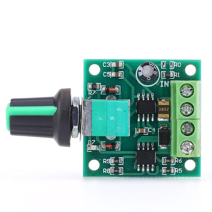 DC Motor Snelheidsregelaar PWM 1.8 15VDC 1803BK Motorregeling Controller 30W