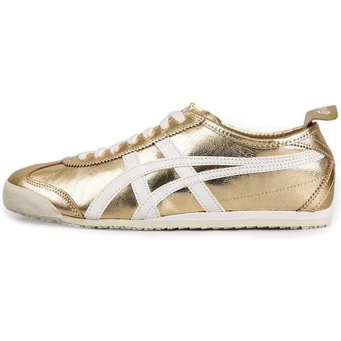 Onitsuka Tiger Mexico 66 Goud Wit Unisex Sneakers THL7C2-9401 40 white