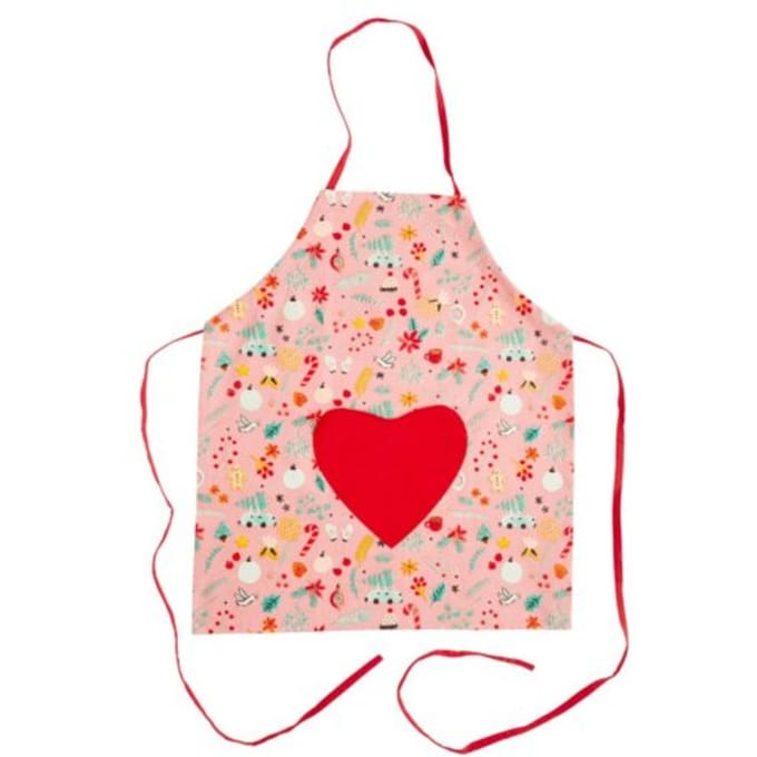 Rice kerst keukenschort voor kinderen - all over x-mas print