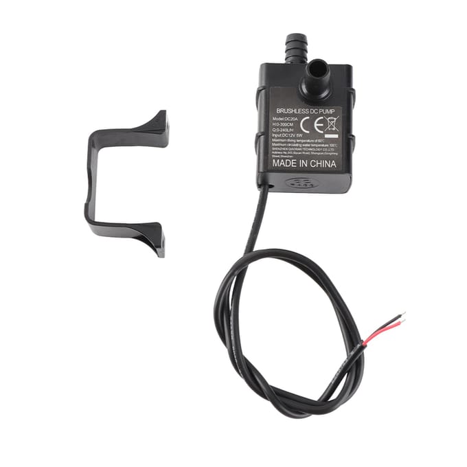Dompelpomp 12V Borstelloze DC Motor IP68 Waterdicht Aquarium Circulatiepomp