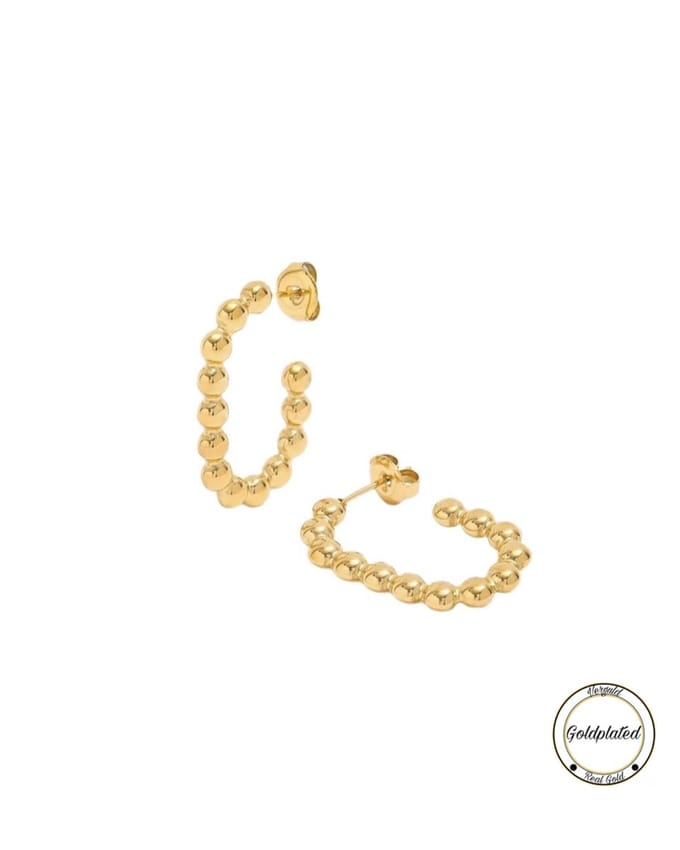 Soraro Drop Oorbel | Goldplated | Goudkleurig | Elegant | Moederdag Cadeau | Cadeau voor Haar | Cadeau |