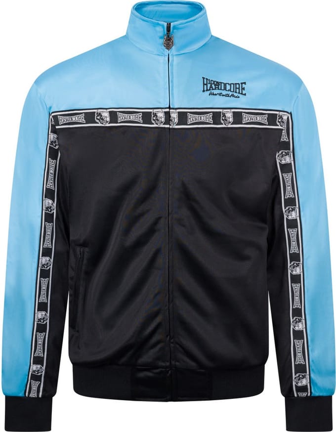 100% Hardcore Trainingsjack Essential Blauw - Maat: M