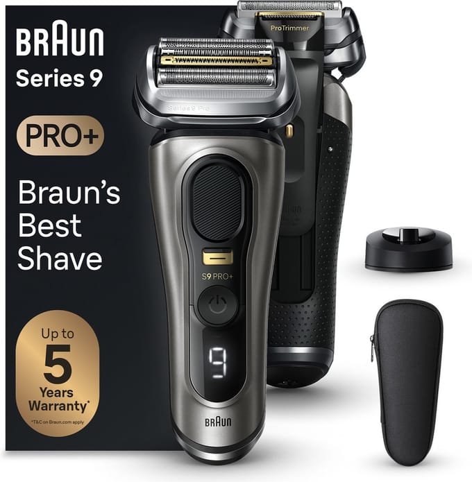 Braun Elektrisch Scheerapparaat Series 9 Pro+ E Wet & Dry 9515s Grafiet -
