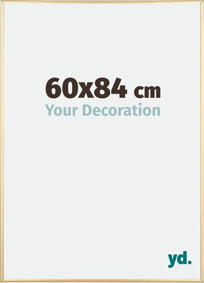 Your Decoration - Fotolijst 60x84 cm - Aluminium - Goud - Kent