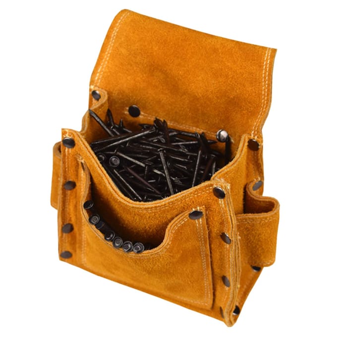 Taillezak Gereedschapstas Timmerman Nagelriem Draagbaar voor Constructie Houtbewerking Geel black