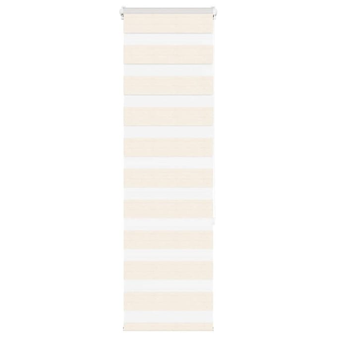 vidaXL - Zebra - Blind - 50x150 - cm - stofbreedte - 55,9 - cm - polyester - marmerbeige