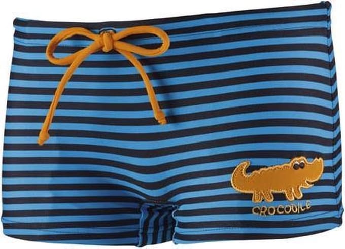 Beco Zwembroek Crocodile - Jongens - Polyamide - Blauw/zwart - Maat 86
