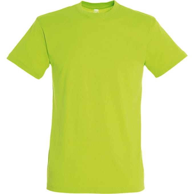 SOLS Heren Regent T-Shirt met korte mouwen (Appelgroen)