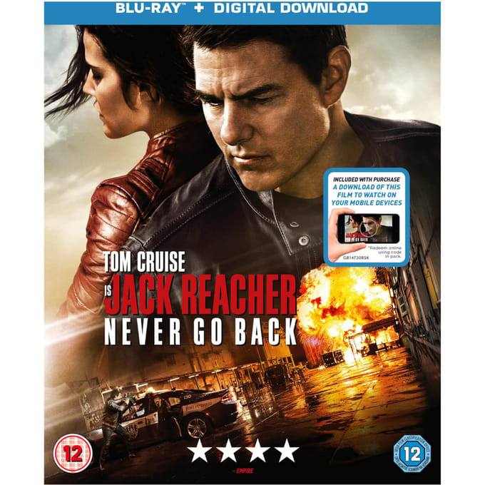 Jack Reacher: Never Go Back (inclusief digitale download)