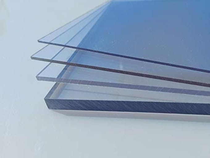 Transparante polycarbonaat UV-plaat - Beschikbaar in verschillende maten en diktes (2-20 mm)