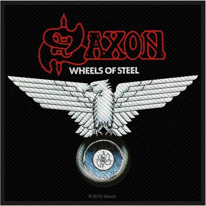 Saxon - Wheels Of Steel Patch - Multicolours