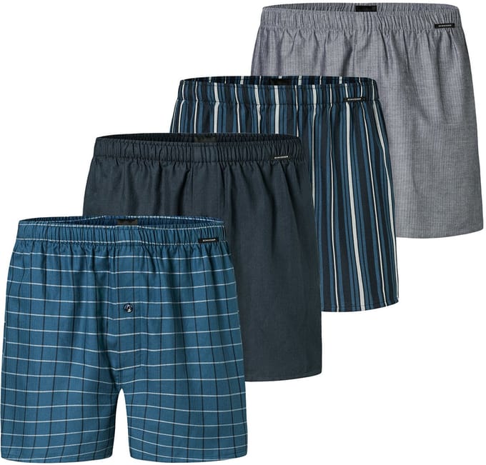 Schiesser Heren boxershort 4 pack Web