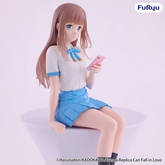 Even a Replica Can Fall in Love Noodle Stopper PVC Figure Sunao Aikawa 14 cm