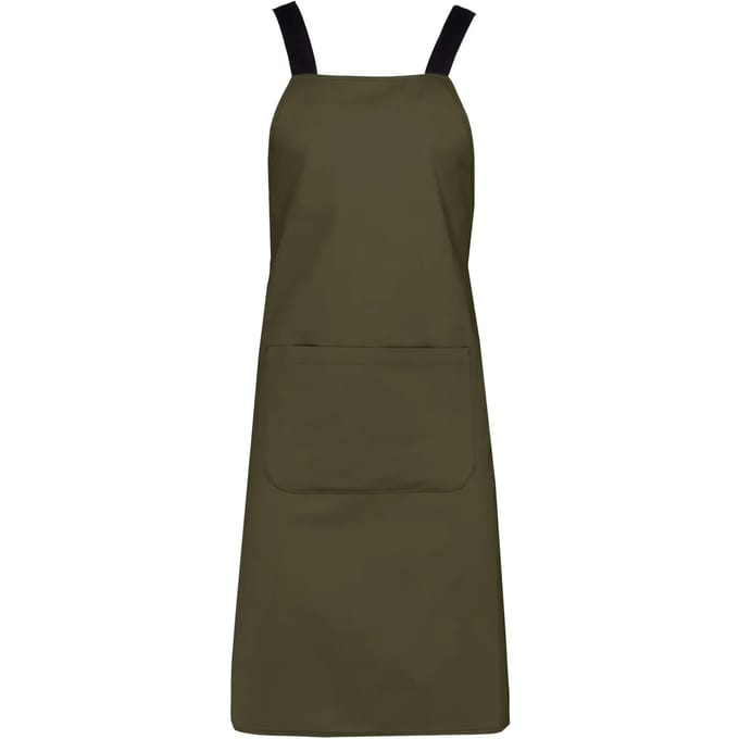 Kariban Schort van biologisch katoen K8002 - Mossy Green - One size