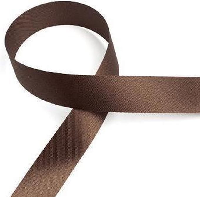 Cadeaulint BRUIN, 15 mm x 100 meter