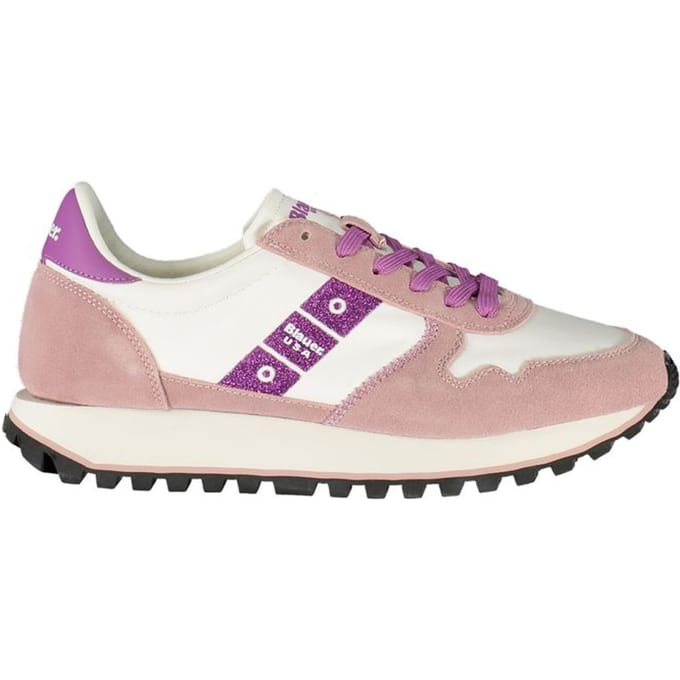 Blauer Bianco Polyurethaan Dames Sneakers