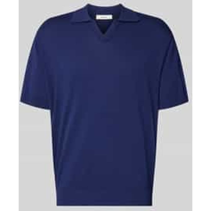relaxed fit poloshirt van puur katoen model 'TORINO'