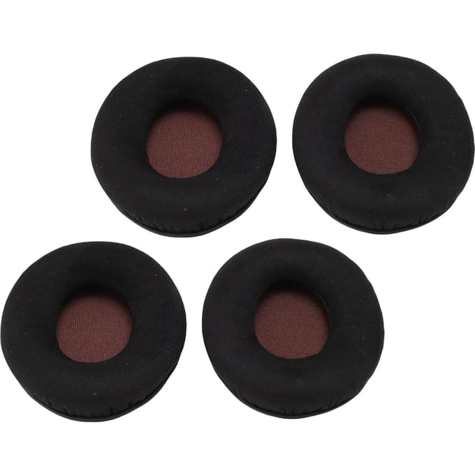 2 Paar Oorkussens Geschikt voor Sennheiser Momentum On Ear Koptelefoon Microvezel Leer Spons Koptelefoon Oorkussen Kussens black