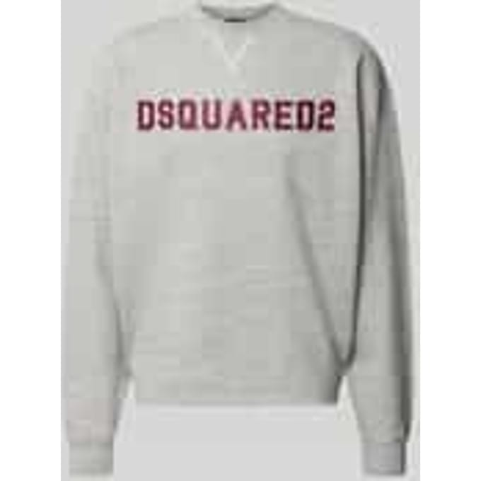 sweatshirt met gestikt logo