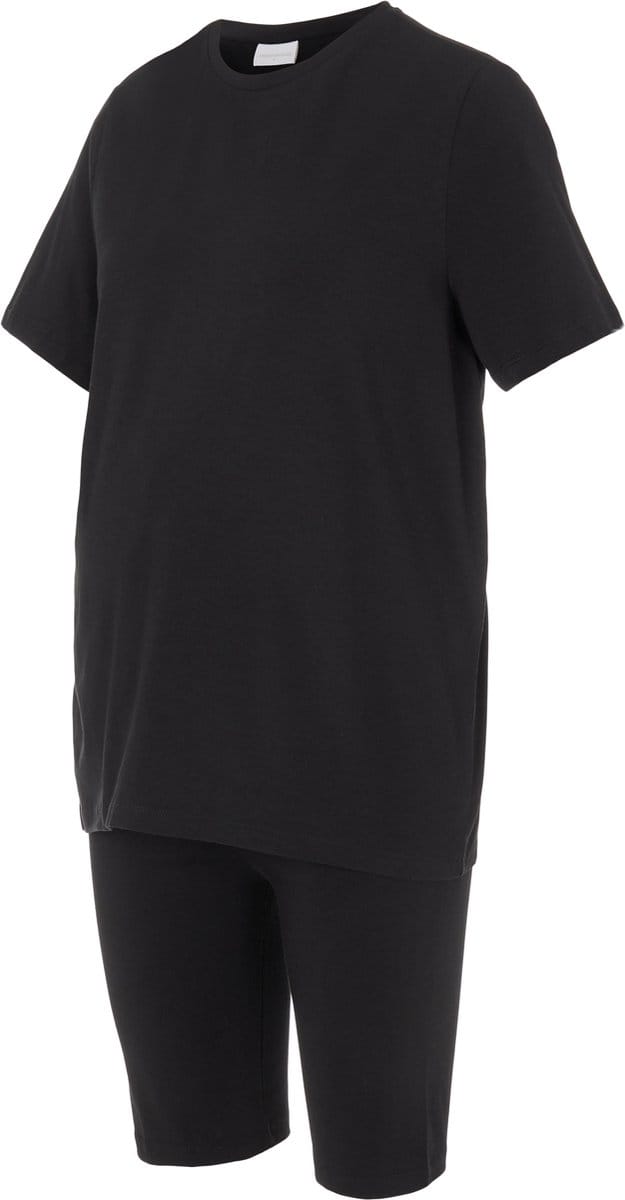 MAMALICIOUS - MLSALLY SOLID T-SHIRT & SHORTS SET NOOS - Dames - T-shirts